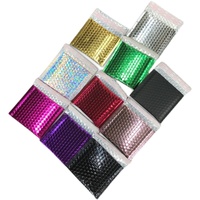 5x6 pouces petit Film aluminisé enveloppes à bulles bijoux cadeau emballage sac affaires enveloppes postales sacs de courrier