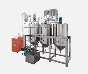 שמן מסחרי זיקוק מכונת חמניות שומשום בוטנים בוטנים שמן גולמי - Product Image 4