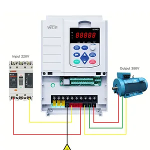 Variable Frequency Drive 3Phase 7.5kW Frequency Inverter 380V 15kW 110kW Frequency Converter VFD For Industrial AC Motors