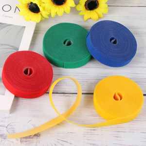 Cinta de Nylon Suave Reutilizable de Doble Cara con Cierre de Gancho y Bucle para Plantas y Abrazaderas de Cables, Ecológica - Product Image 2