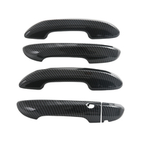 ABS voiture extérieur autocollants décoration côté porte poignée Protection insérer couverture cadre garniture pour MG MG5 2021-2025