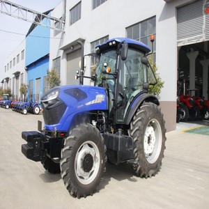 High-efficiency 120HP 4x4 wheeled agricultural tractor for plowing and landscaping, strong power, cultivator-ready - Product Image 4