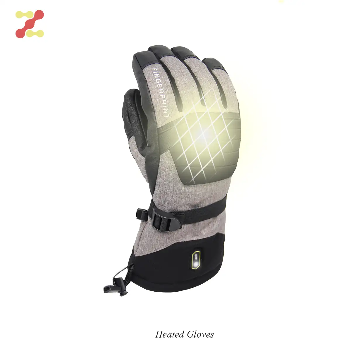 Wasserdichte beheizte Handschuhe Moto Touchscreen Batterie betriebene Motorrad-Renn handschuhe Winter