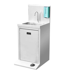 2022 new product Medical Stainless Steel Hand Wash Sink with Cabinet for Hospital