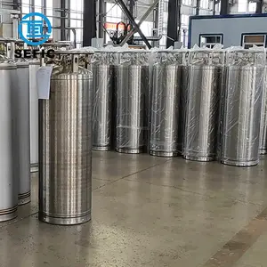 1.37 To 2.88 Mpa Liquid Oxygen Argon Nitrogen Co2 Dewar Welded Insulated Dewar Tank