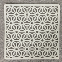 9 pochoirs géométriques réutilisables en PET pour la peinture, modèles de motifs de carreaux pour murs, meubles en bois, décoration intérieure DIY