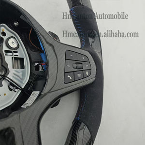 Volante Deportivo LED con Empuñadura de Fibra de Carbono Alcantara, el Más Popular, para Modelos de Automóviles BMW X3 X5 CS M3 M4 M5 - Product Image 2