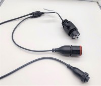 Divisor de Cable de enchufe hembra conector a prueba de agua USB a 2 A, 5A, IP67, dos en uno para inversor solar Growatt
