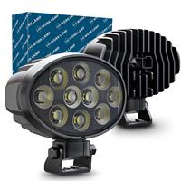 Projecteur de travail LED 6 pouces à faisceau large IP69K 12V 24V, lumière auxiliaire tout-terrain en forme de cube pour 4x4, camion, tracteur, VTT, UTV, remorque