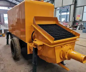 Fabrika fiyat Mini beton pompası dizel traktör beton römork pompa Jamaica satılık