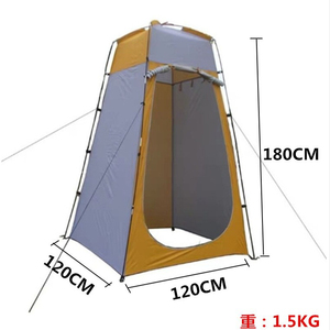 Tente en <span class=keywords><strong>toile</strong></span> d'extérieur pour la pêche, le <span class=keywords><strong>bain</strong></span>, le changement <span class=keywords><strong>de</strong></span> vêtements-Tente <span class=keywords><strong>de</strong></span> toilette mobile carrée pour le camping, la plage et la natation - Product Image 3