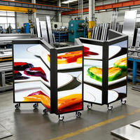 Mesa de DJ Portátil Personalizable con Pantalla LED a Todo Color, Diseño Plegable, Alta Luminosidad, IP65, Uso Interior/Exterior