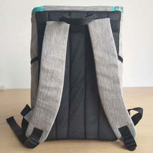 Wholesale Custom Logo Black Canvas Classic Insulated Thermal Lunch <b>Backpack</b> <b>Cooler</b> Bag - Product Image 6