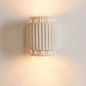 Lampe murale minimaliste japonaise de couleur crème pour chambre à coucher/étude, éclairage d'accentuation pour salon/couloir - Product Image 6