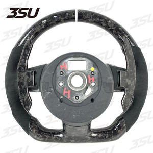 Palettes de changement de volant en cuir forgé en fibre de carbone pour Audi TT TTS TTRS R8 V8 V10 S3 S4 S5 <span class=keywords><strong>A3</strong></span> A4 A5 A6 - Product Image 6