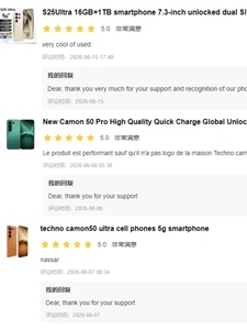 Tecon Global Camon50 Pro โปรเซสเซอร์ 10 คอร์ หน่วยความจำขนาดใหญ่ 16GB+1TB กล้อง HD 72+108MP โทรศัพท์ถ่ายวิดีโอ - Product Image 3