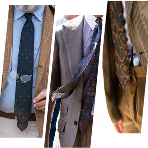 Cravatta di Lusso da Uomo con Motivo Animale Partridge, Motivo Quaglia, Personalizzata, in Seta a 7 Pieghe - Product Image 5