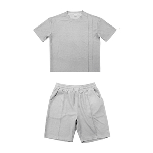 Conjunto de Camiseta Deportiva para Hombre, Holgada, Informal, de Verano, Resistente al Viento, Transpirable, Ecológica, Elástica en Cuatro Direcciones, para Gimnasio, Correr, Playa - Product Image 1