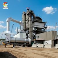 Machine de mélange d'asphalte à tambour à faible investissement, Centrale de mélange d'asphalte, Station de mélange d'asphalte