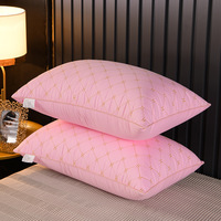 Oreiller cervical orthopédique en fibre de polyester 100% Oreiller à mémoire d'hôtel Oreiller de sommeil sain