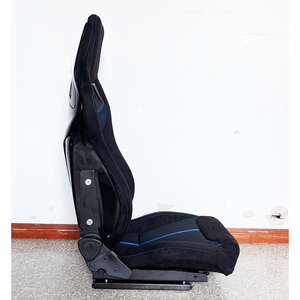 Assentos de Corrida para Simulador de Carro Ajustáveis JIABEIR 1039RTF com Fundo Plano, Balde Universal em Fibra de Carbono e Fibra de Vidro, de Couro e Camurça, Esportivos - Product Image 4