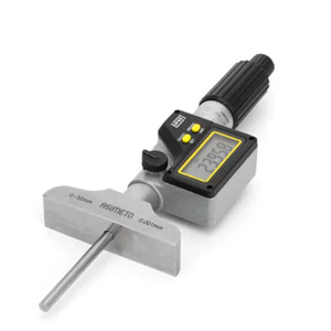 Asimeto 205-06-2 Micrómetro Digital de Profundidad IP65 a Prueba de Agua con Punta Redonda para Medir Profundidad de Orificios, Hecho en China - Product Image 2