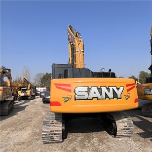 Excavadora de cadenas de servicio pesado económica SY215C con motor y bomba, 21.5 toneladas de peso operativo, accesorio de martillo rompedor en venta - Product Image 5