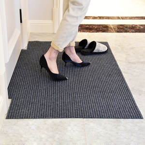 Double Strips Durable Non Slip Entrance Giày Scraper Trong Nhà Ngoài Trời Dễ Dàng Làm Sạch Khu Vực Giao Thông Cao Sàn Thảm Thảm Trong CuộN - Product Image 1