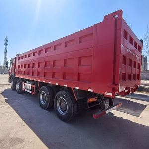 Camion lourd national de Chine 371 chevaux camion à benne basculante direction à droite Euro 2 8x4 nouvelle escalade intrépide raide entièrement chargée - Product Image 3