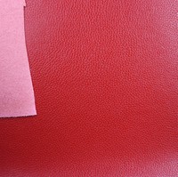Vente chaude Haute Résistance À La Déchirure PU Microfibre Faux Daim Tissu En Cuir Synthétique En Relief pour Chaussures Sacs Canapés