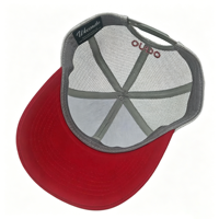 Casquette de camionneur WECONDO de haute qualité, vintage, sportive, avec logo personnalisé, broderie 3D, tissu sergé, respirante, en coton gris, unisexe, adulte