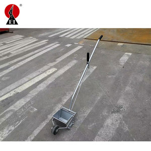 ناحية دفع الطريق وسم أدوات بالحرارة الطريق الأفقي خط آلة وسم ، خط طلاء هوبر دلو - Product Image 5