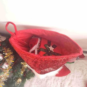Bolsa <span class=keywords><strong>de</strong></span> regalo navideña con diseño <span class=keywords><strong>de</strong></span> anciano sin rostro, muñeco enano, <span class=keywords><strong>medias</strong></span> navideñas <span class=keywords><strong>de</strong></span> terciopelo, <span class=keywords><strong>medias</strong></span> navideñas <span class=keywords><strong>de</strong></span> terciopelo, tamaño grande - Product Image 4