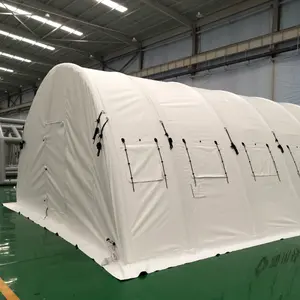 Junke-Zelt starkes wasserdichtes Feldkrankenhaus Extremes Wetter Luftstrahl aufblasbares Zelt medizinisch