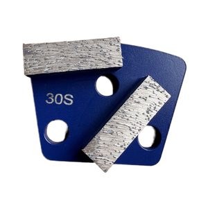 Trapezoid <strong>Diamond</strong> Tools Metal Bond <strong>Grinding</strong> Pad With Two <strong>Segments</strong> Abrasive Block for Concrete Stone Terrazzo Floor - Product Image 2