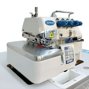 Machine à coudre surjeteuse industrielle automatique à 4 fils Britex 747 haute vitesse, nouveau moteur 550W - Product Image 4