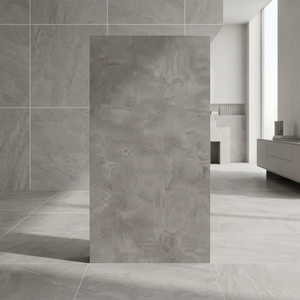 Azulejos de Porcelana Azul Italiano de Alto Brillo 60x120cm, Superficie de Mármol de Lujo para Interiores Premium - Product Image 1