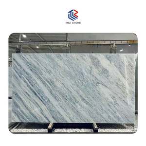 Quartzite TMZ de haute qualité, luxe, poli, moderne, quartzite naturel blanc, 18 mm d'épaisseur, imperméable, grande dalle pour hôtel, conception graphique - Product Image 2