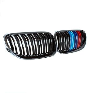 Rejilla central de ABS de doble listón para <span class=keywords><strong>BMW</strong></span>, rejilla delantera de riñón doble, modelos Serie 3, E92, E93, <span class=keywords><strong>335i</strong></span>, M3, GTS, <span class=keywords><strong>2006</strong></span> + - Product Image 2