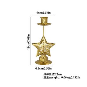 Hot Selling <strong>Tall</strong> Metal Candleholders and <strong>Lanterns</strong> for Weddings and Festive Christmas Decorations - Product Image 6