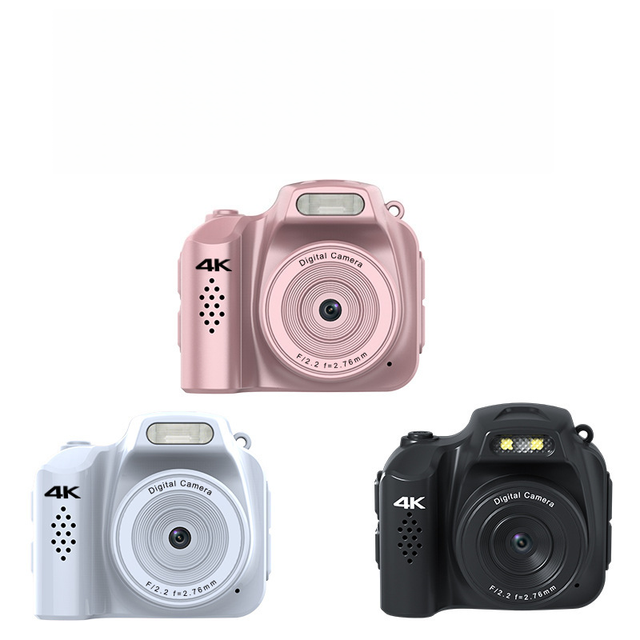 Custom LOGO Manufacture  Digital Camera with 28 Filters 1.54'' 64MP 4K Mini Portable Retro Night Vision MicroSD