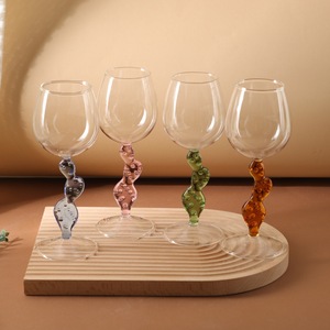 <span class=keywords><strong>Verre</strong></span> à vin rouge en <span class=keywords><strong>verre</strong></span> borosilicate haut de gamme, design cactus, style nordique, idéal pour Instagram, <span class=keywords><strong>chic</strong></span> pour bars à cocktails et usage domestique, 301-400 ml - Product Image 2
