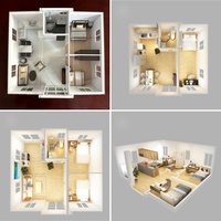 Maison conteneur pliable et extensible en acier de 20 pieds et 36 mètres carrés, écologique, avec options salle de bain/cuisine, garantie 5 ans