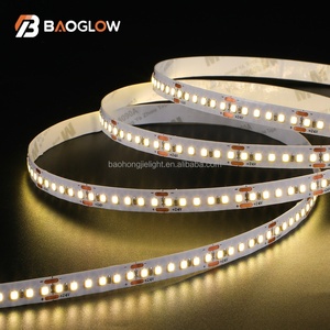 3000K 4000K 6500K Warm White <b>SMD</b> 2835 <b>Led</b> Strip 10mm PCB DC 12V/24V 16W/M 3cm Cuttable <b>LED</b> Strip Light for Living Room Bedroom - Product Image 2