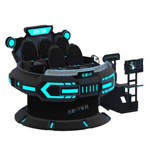 เครื่องเล่นเกม VR ยูเอฟโอ 5 ที่นั่ง ระบบสัมผัส 5 มิติ พร้อมภาพพาโนรามา สร้างประสบการณ์เสมือนจริงแบบอินเทอร์แอคทีฟสำหรับผู้เล่นหลายคน - Product Image 5