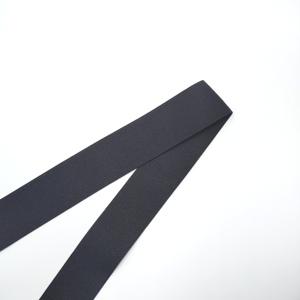 Material de línea de espiga de cinta blanca/negra para correas de tamaño de Fitness, cinta de diseño de rayas directas plegables, Material de cinta de satén - Product Image 6