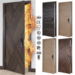 Italian Standard Hotel Inn Project EN CE Certified REI 30 60 Residential Hotels Porte coupe-feu en bois Portes coupe-feu pour hôtels - Product Image 1