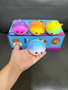 Jouet Squishy Licorne Chat Mignon à Remontée Lente, Balle Anti-Stress Kawaii, Jouet de Décompression Fidget pour Enfants et Adultes - Product Image 6