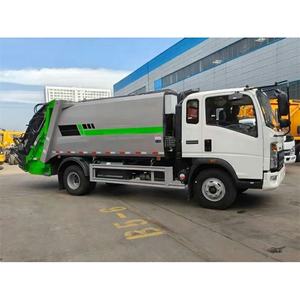 HOWO Compactador de <span class=keywords><strong>Basura</strong></span> Móvil, Camión de Reciclaje, Compactador de <span class=keywords><strong>Basura</strong></span>, 4X2, 7m3 - Product Image 3