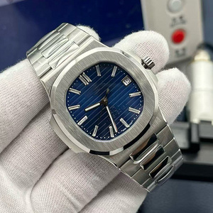 Venta al por mayor 3K Fábrica 5711 Hombres Mecánico Zafiro Cristal Resistente al agua Acero fino Reloj impermeable - Product Image 1